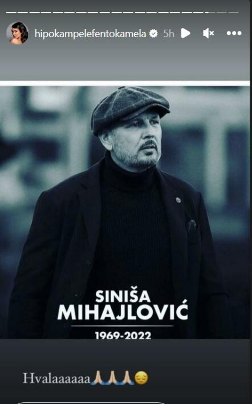 <p>Koliko je Siniša Mihajlović bio veliko ime u Srbiji govori i činjenica da su se mnoge poznate ličnosti s rečima punim tuge oprostile od njega </p>