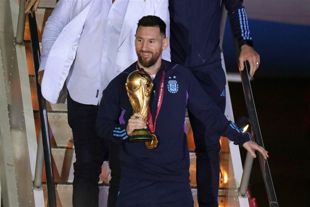 Lionel Mesi posle osvajanja Svetskog prvenstva  Kataru 2022.