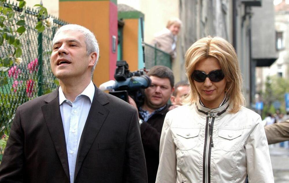 Borist Tadić sa drugom suprugom Tatjanom 