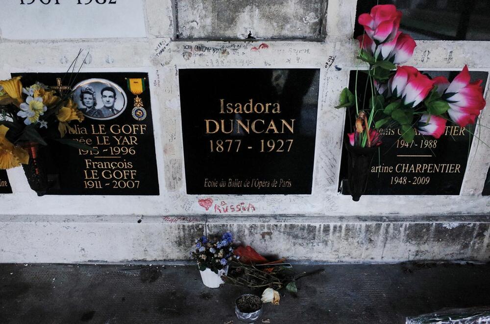 Mesto gde počiva pepeo Isadore Dankan