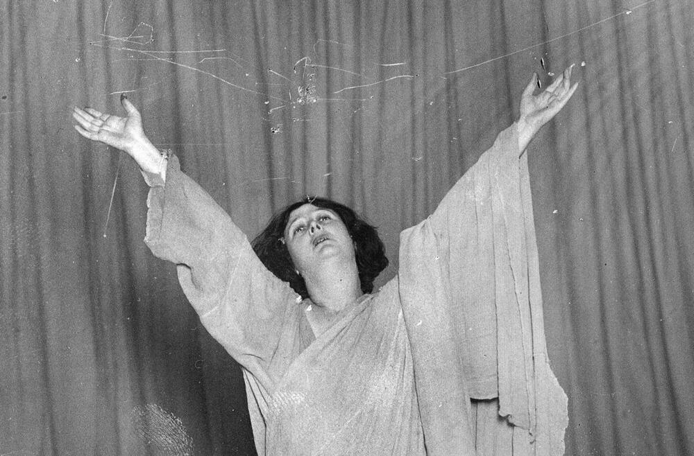 Isadora Dankan na nastupu 1920. godine