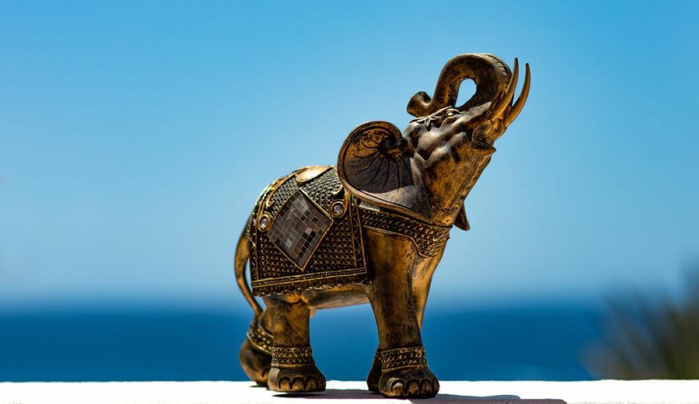 Feng šui figura slona