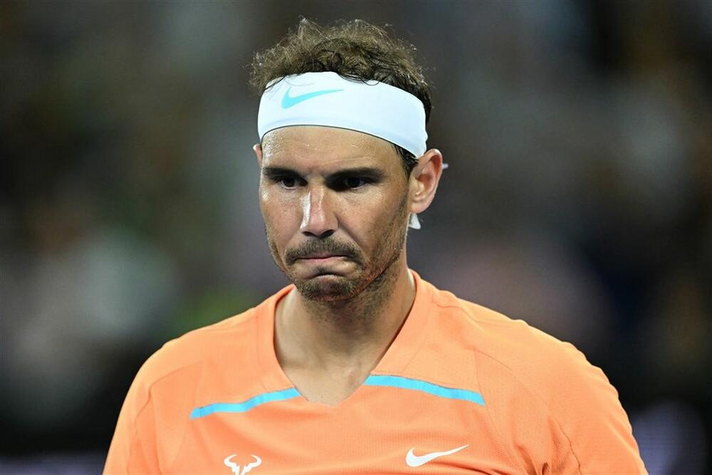 Rafael Nadal na Australijan openu 2023.
