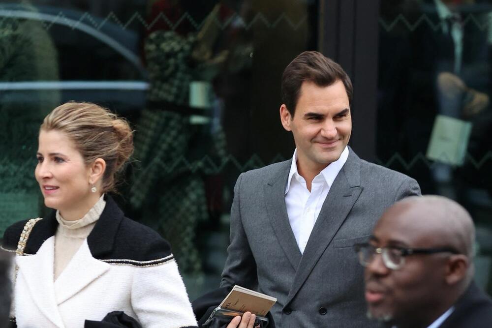 Mirka i Rodžer Federer na Nedelji mode u Parizu