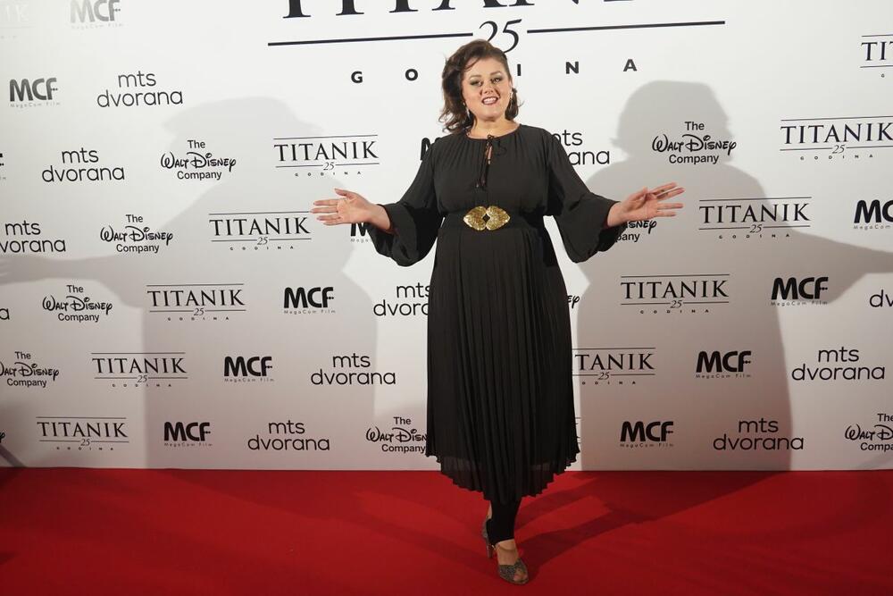 Bojana Stamenov na premijeri remasterizovanog filma Titanik