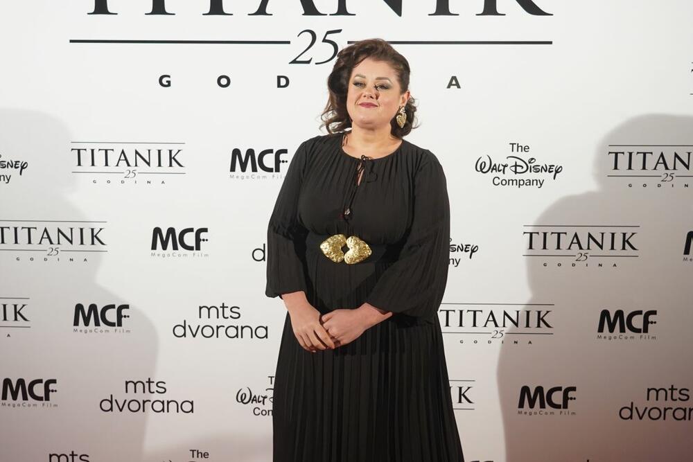 Bojana Stamenov na premijeri remasterizovanog filma Titanik