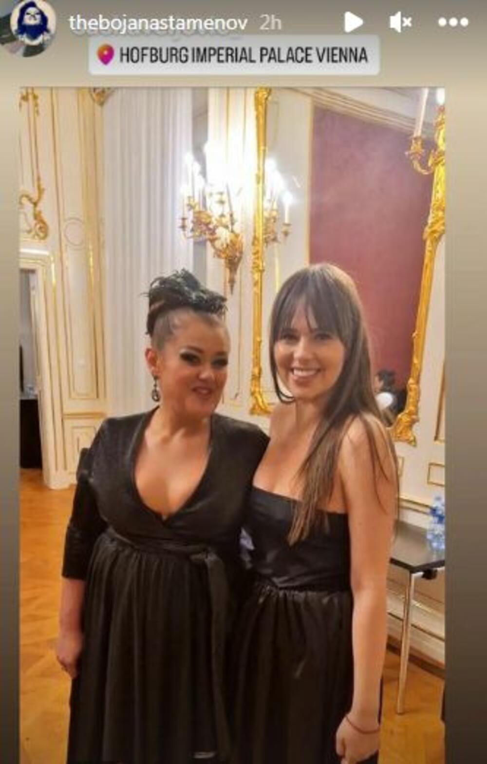 <p>Pevačica Bojana Stamenov oduševila je sve prisutne svojim glasom, ali i stasom na Svetosavskom balu. Koja haljina vam se više dopada?</p>