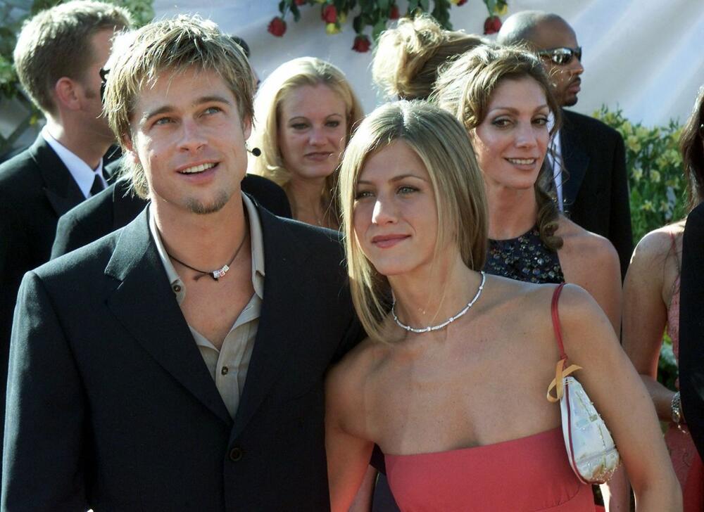 Bred Pit i Dženifer Aniston na dodeli Emija 2000. godine