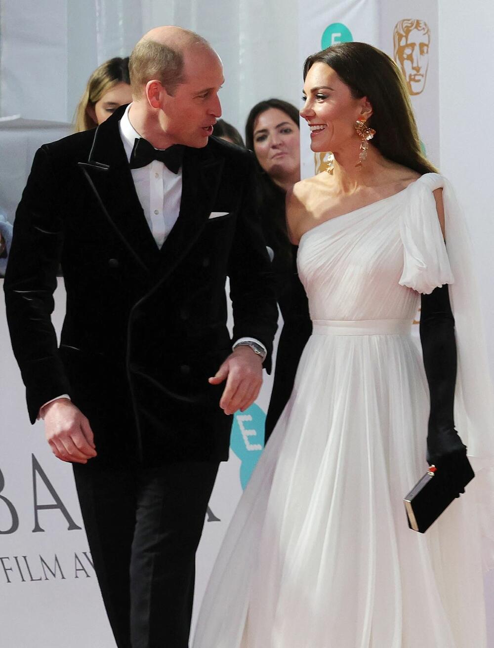 Princ Vilijam i Kejt Midlton na dodeli nagrada BAFTA