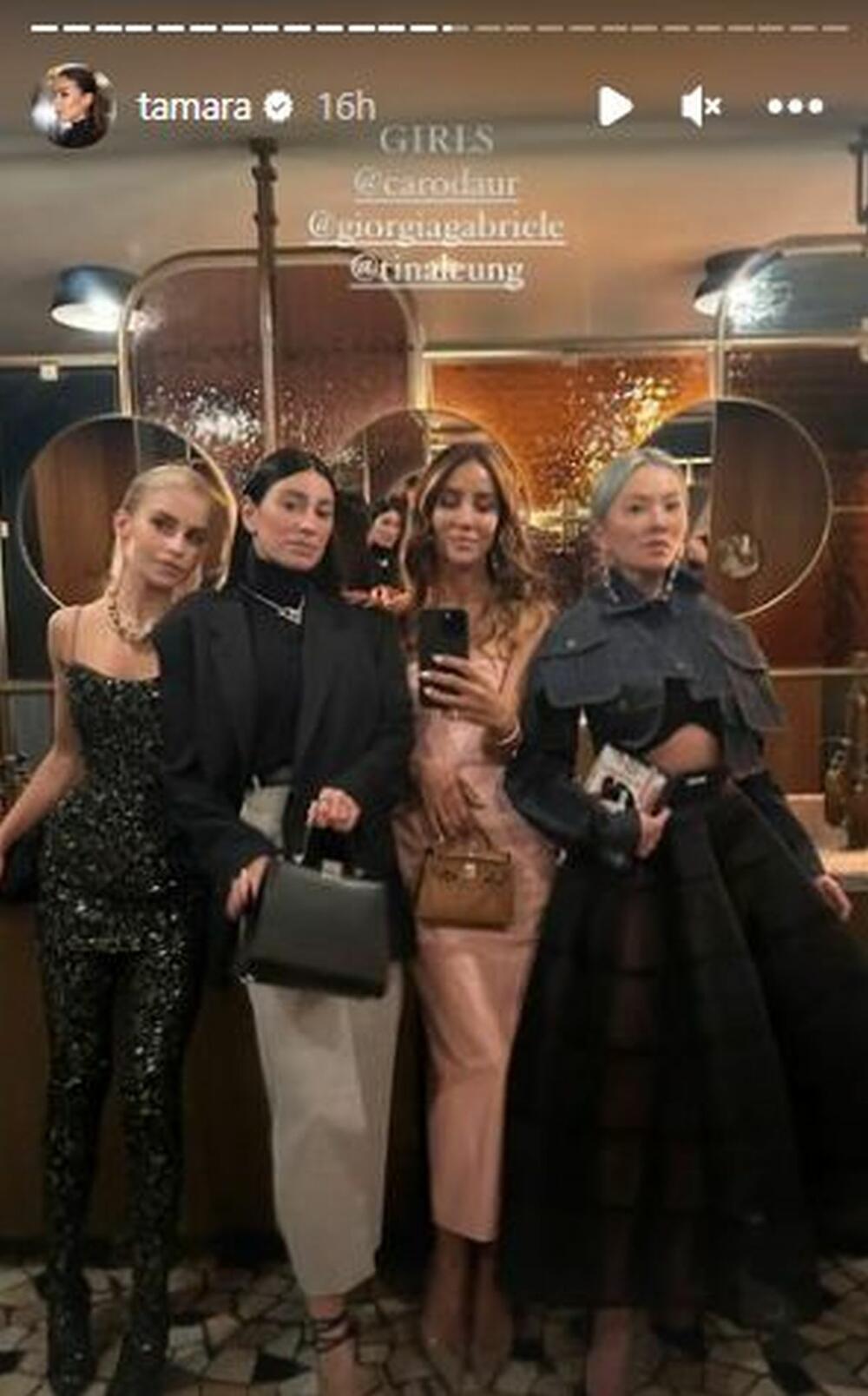 Starbucks gala večera tokom Nedelje mode u MIlanu, kojoj je prisustvovala Tamara Kalinić