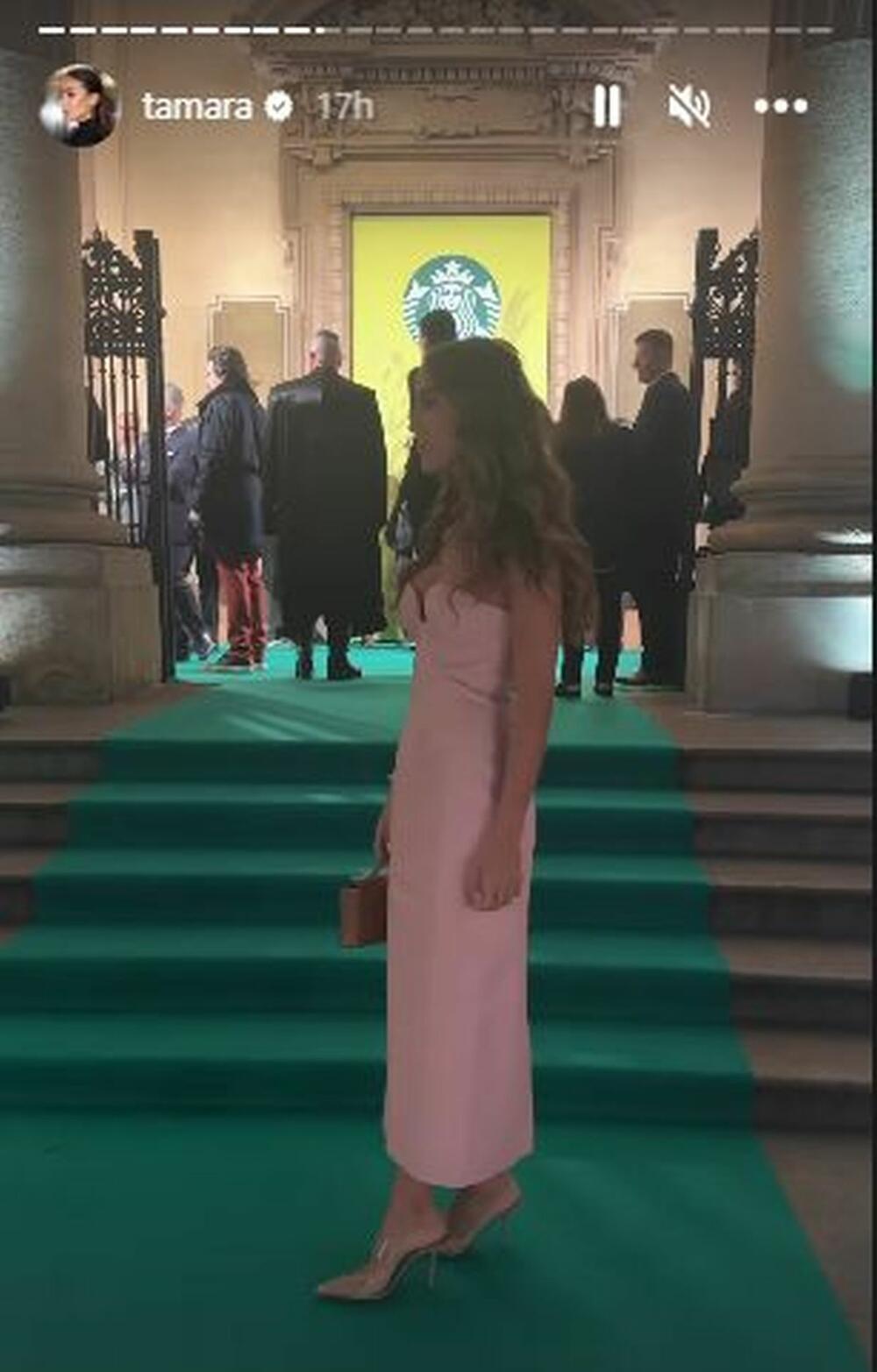 Starbucks gala večera tokom Nedelje mode u MIlanu, kojoj je prisustvovala Tamara Kalinić