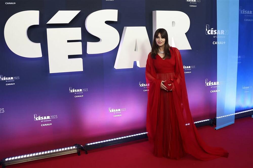 Monika Beluči na dodeli nagrada César u Parizu