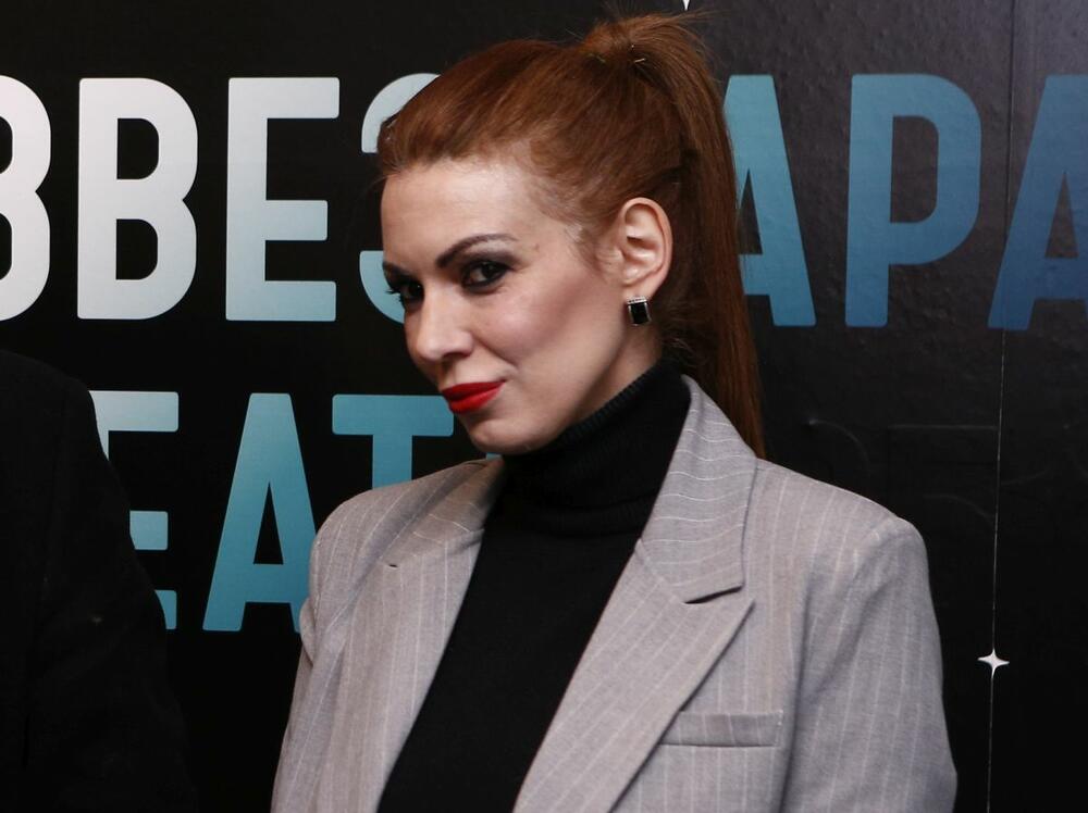 Lena Bogdanović na premijeri predstave 'Nije čovek ko ne umre'