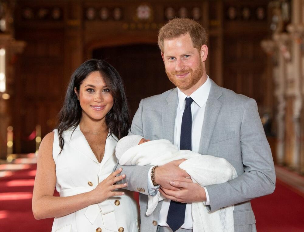 Megan Markl i princ Hari nakon rođenja sina Arčija