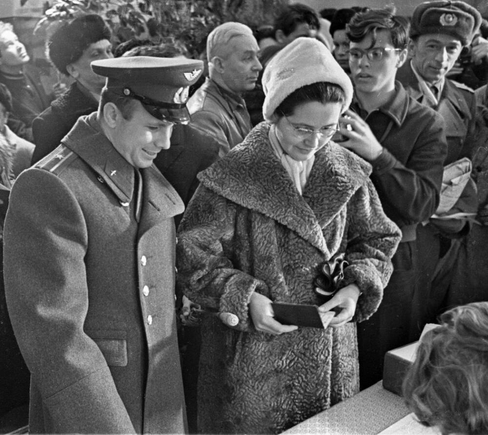 Valentina Gagarina i Jurij Gagarin