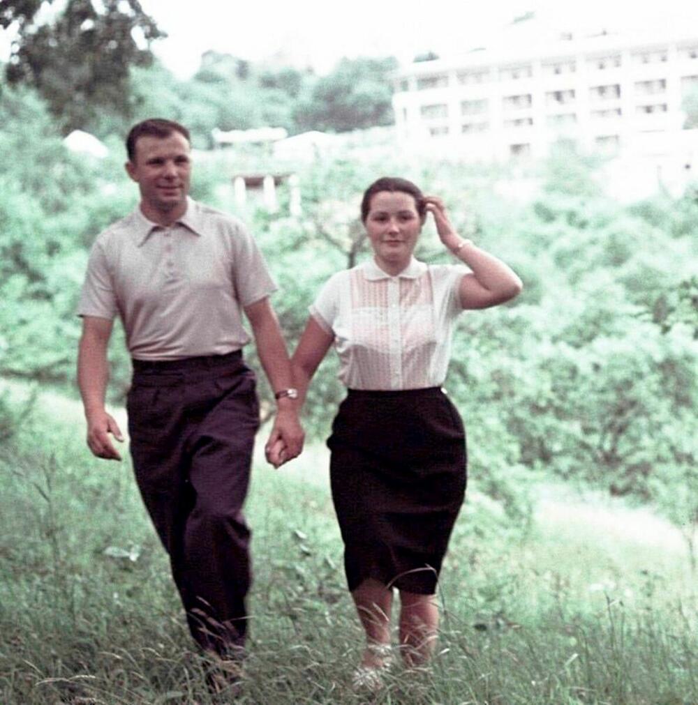 Valentina Gagarina i Jurij Gagarin