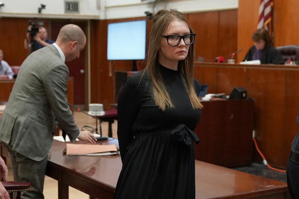 Ana Sorokin (Ana Delvi) na suđenju