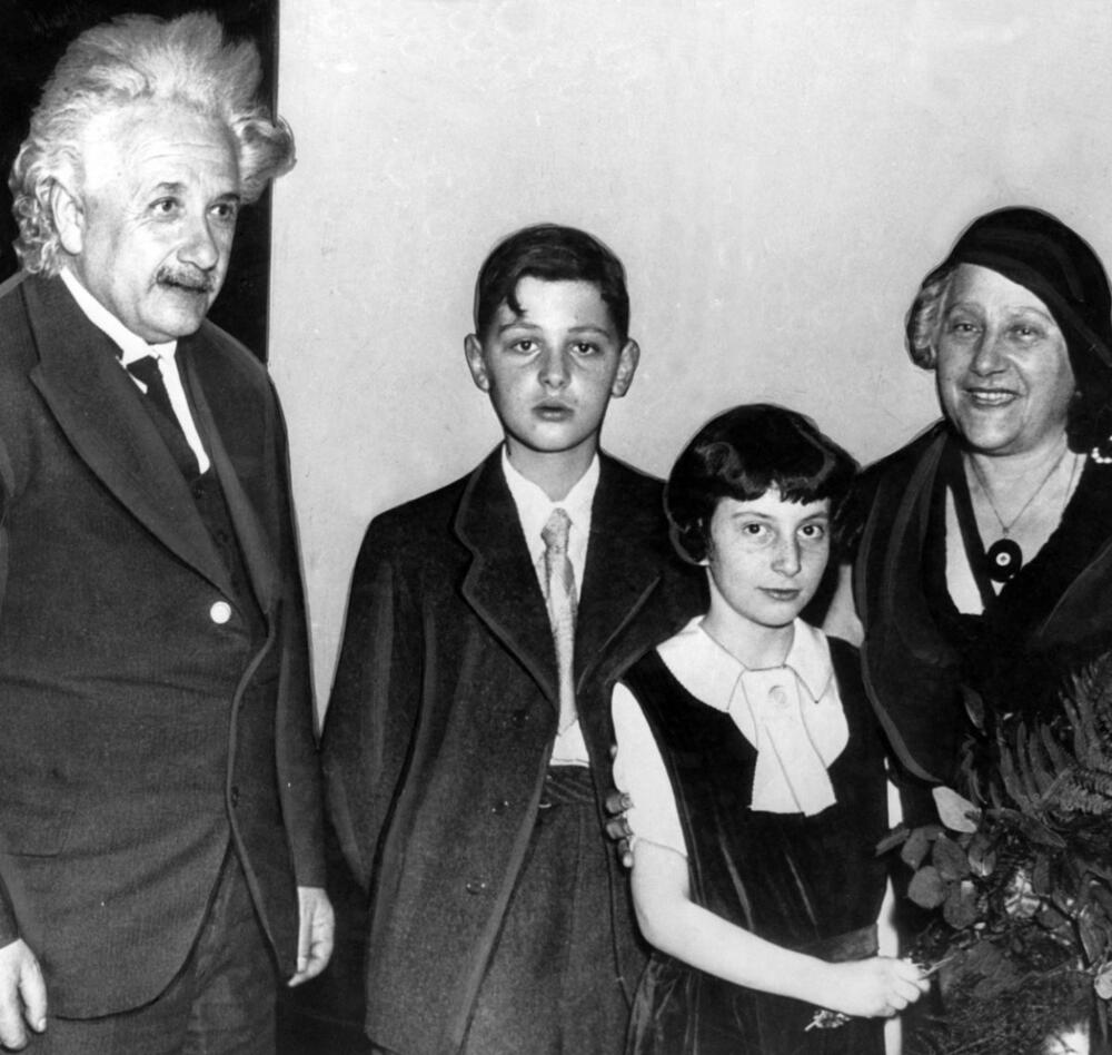 Albert i Elza Ajnštajn u Njujorku 1935. godine