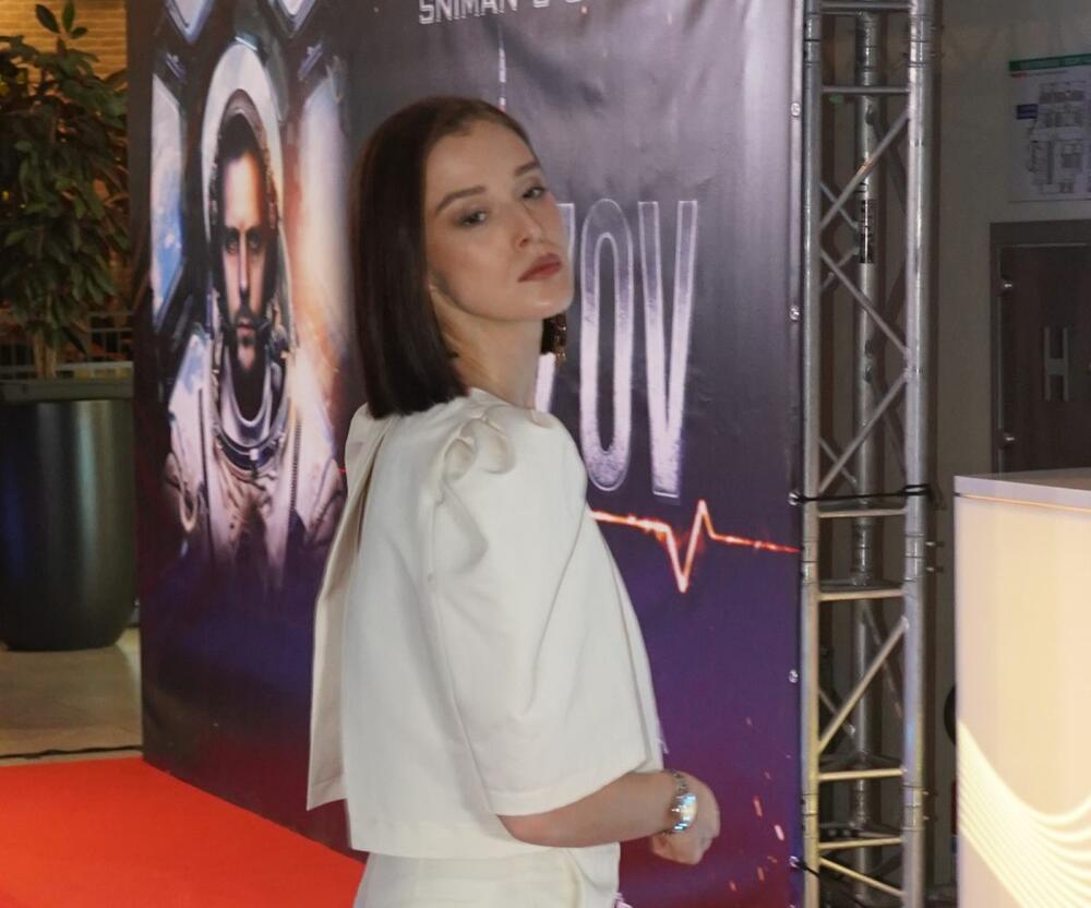 Glumica Milena Radulović na premijeri ruskog filma "Izazov"