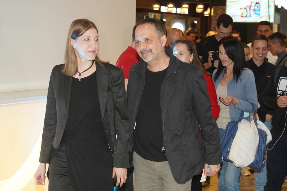 Andrej i Katrin Šepetkovski na premijeri filma 'Izazov'