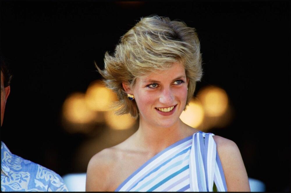 Princeza Dajana 1986. prilikom posete Balearskim ostrvima