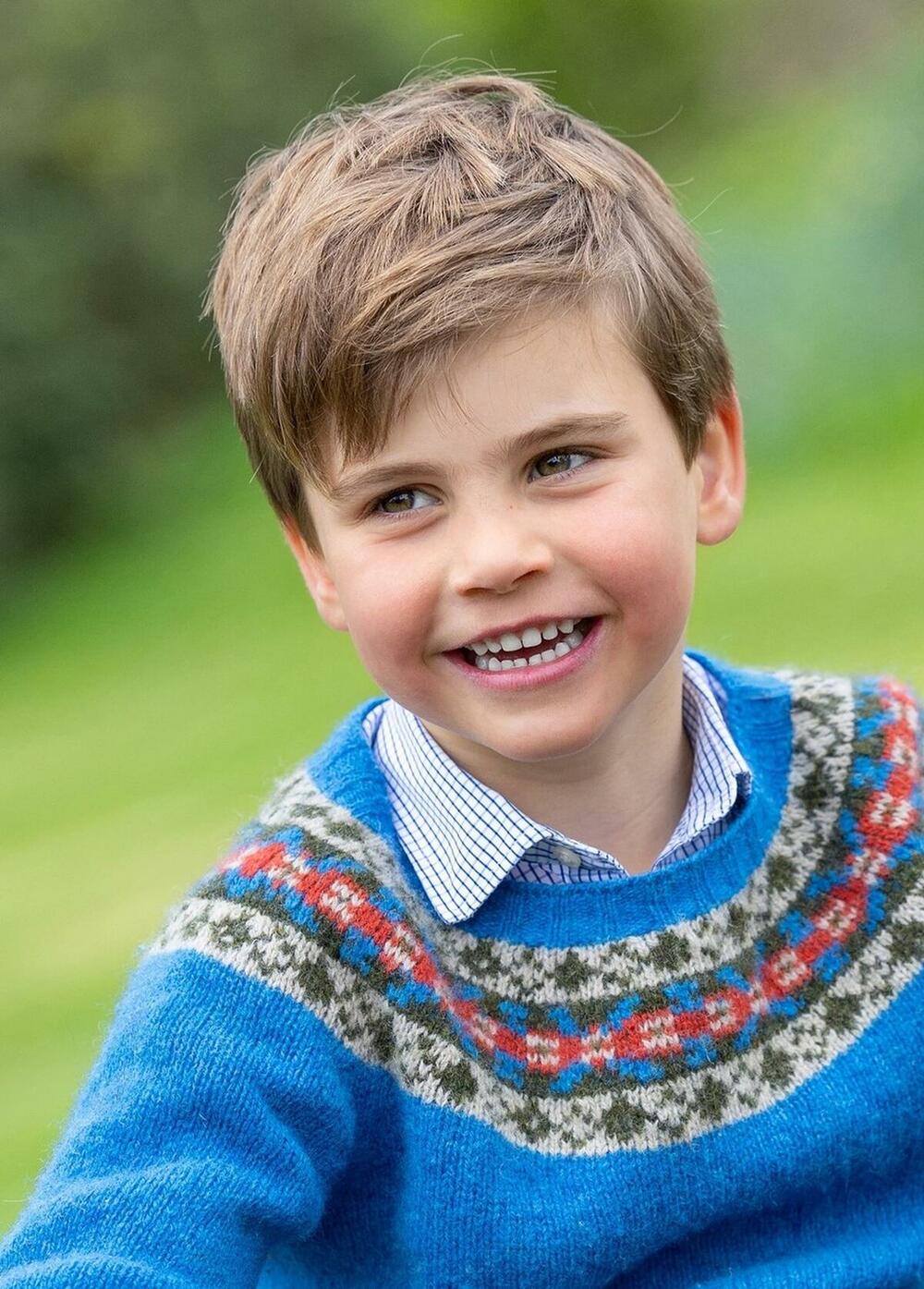 Portret princa Luija povodom 5. rođendana