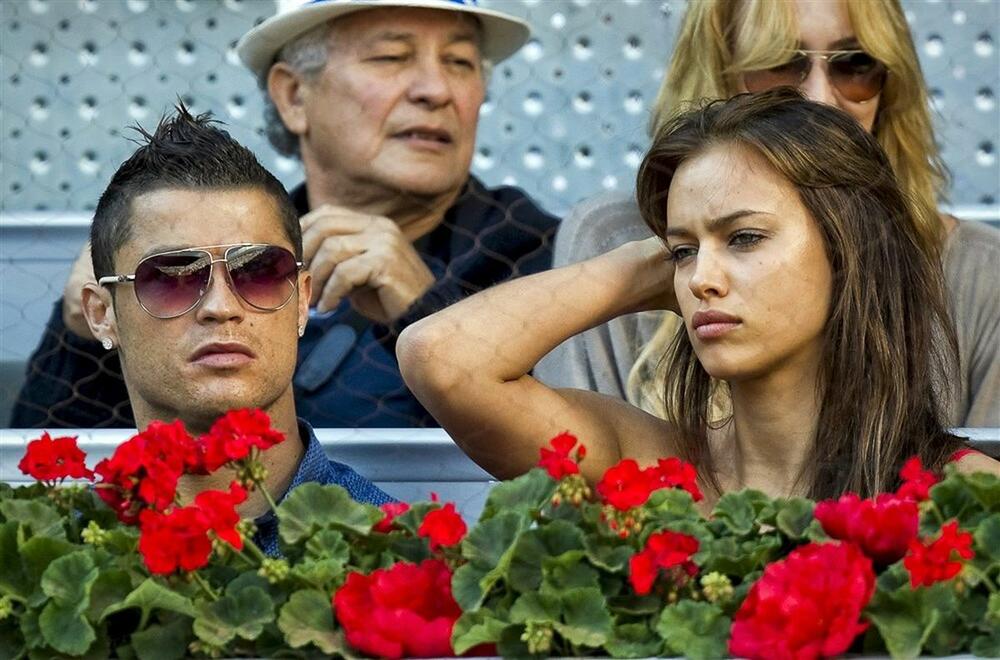 Irina Šajk i Kristijano Ronaldo
