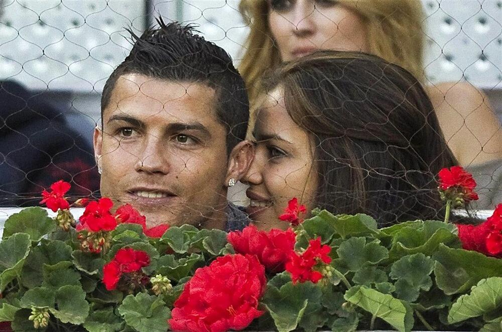 Irina Šajk i Kristijano Ronaldo u danima ljubavi