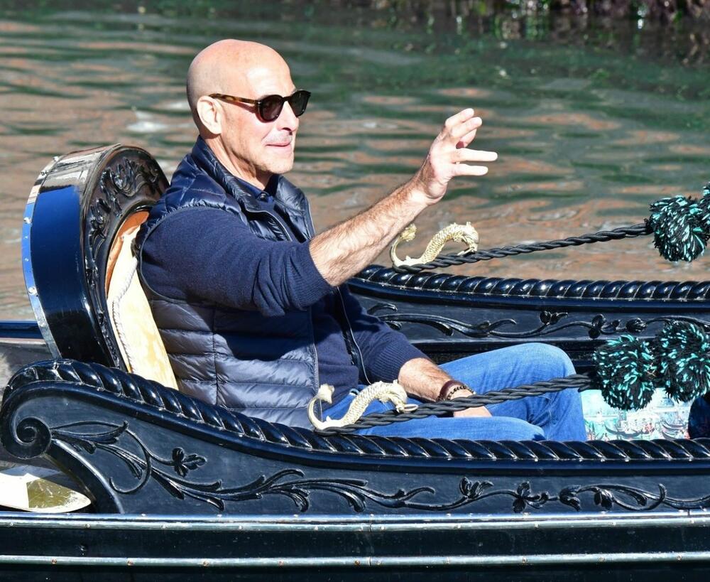 Stenli Tuči na snimanju u Veneciji nakon što je izlečio rak