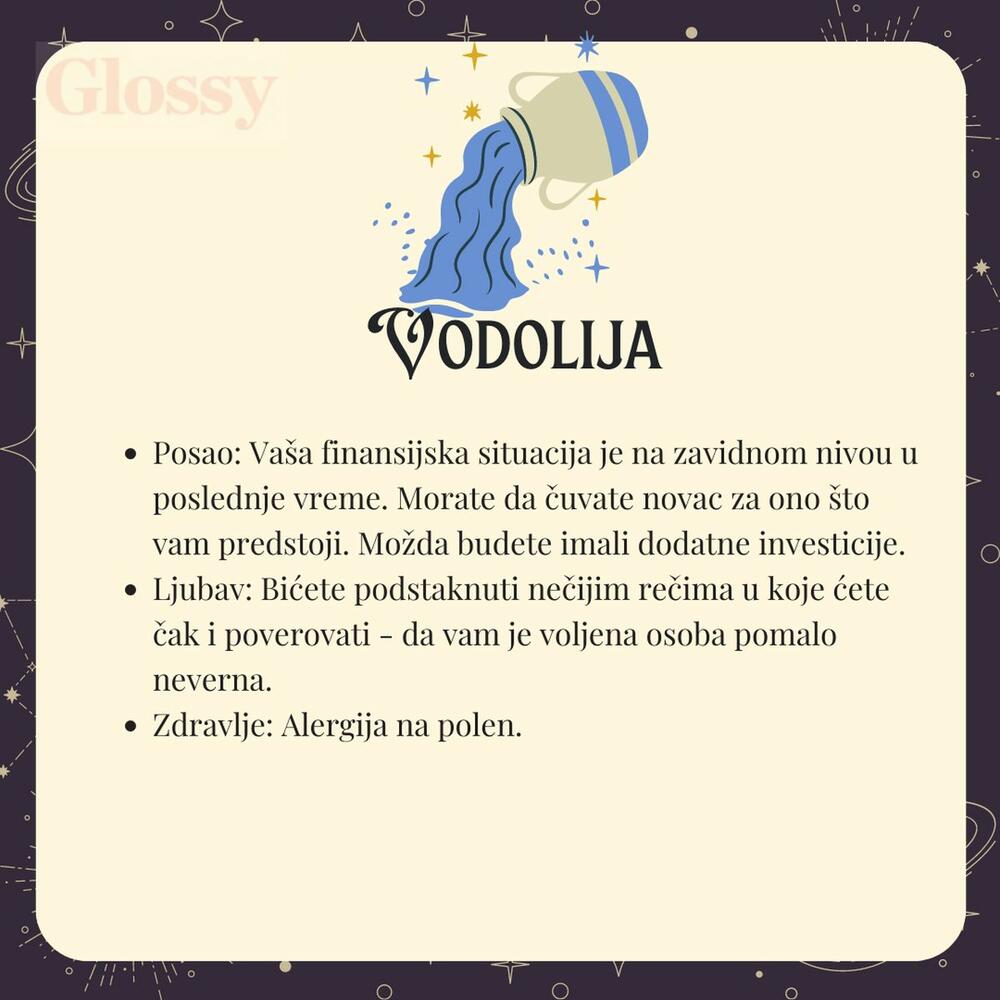 <p>Ko treba da bude oprezan na poslu, a ko će pucati od ljubomore zbog ponašanja partnera?</p>