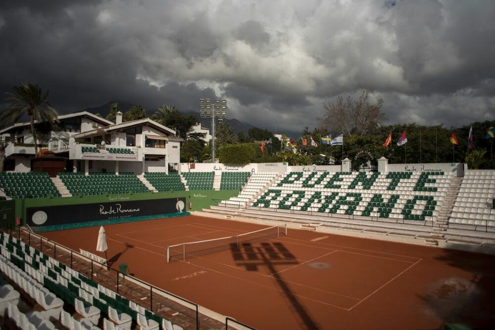 Teniski teren u blizini kuće Novaka Đokovića u Marbelji