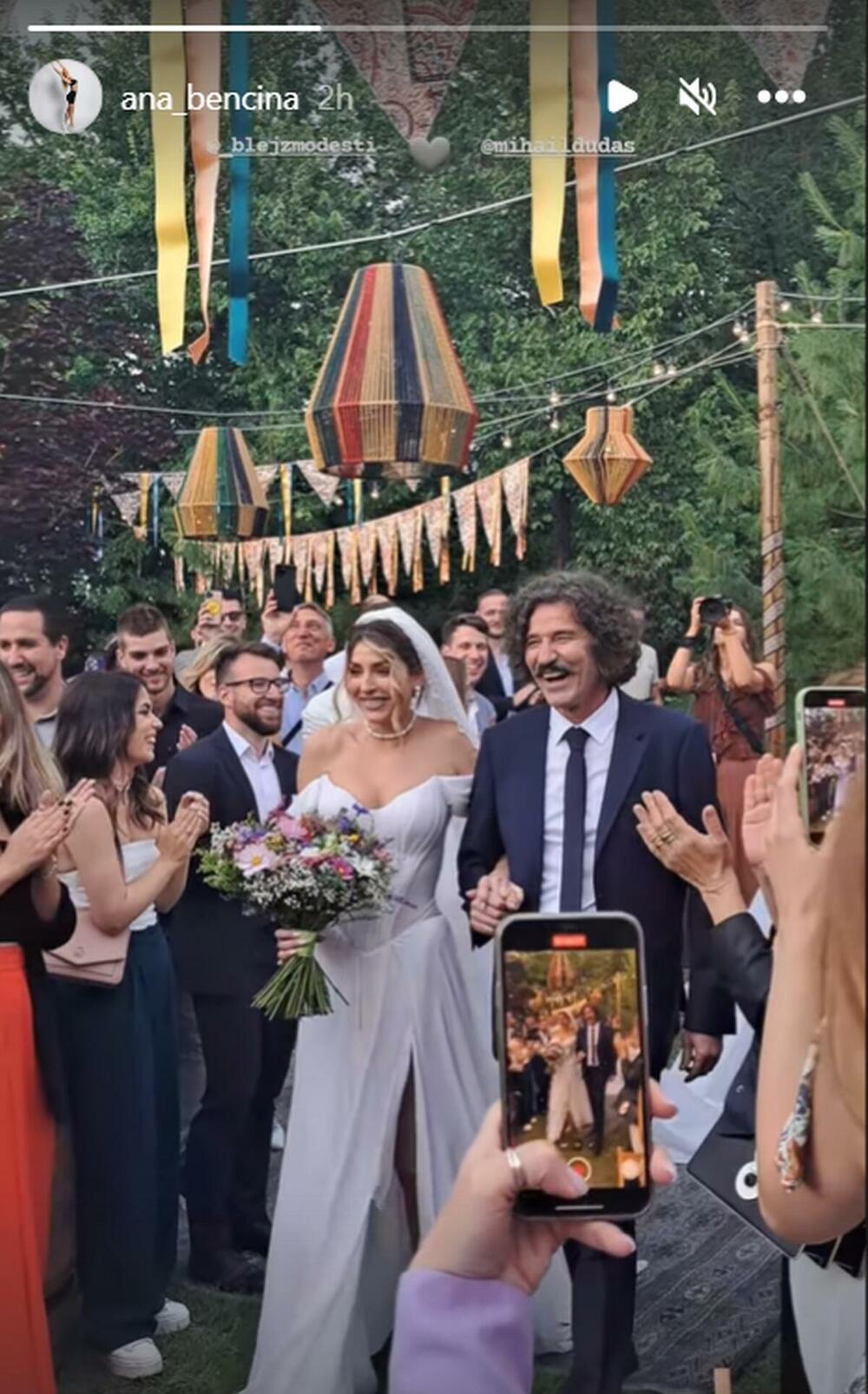 Anđela Jovanović tajno venčanje u Krčedinu 