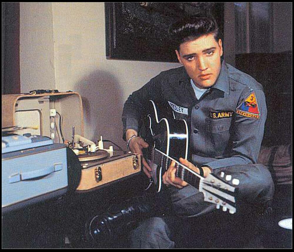 Elvis Prisli tokom vojne službe