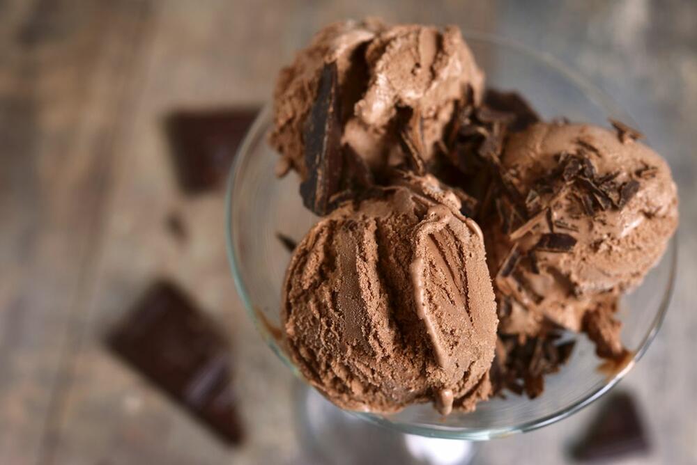 Čokoladni sladoled od tikvice