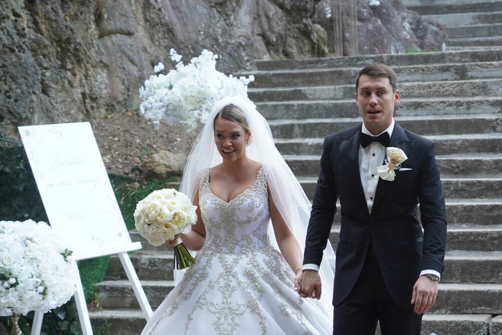 Marija Mikić i Jovan Pantić na svadbi 