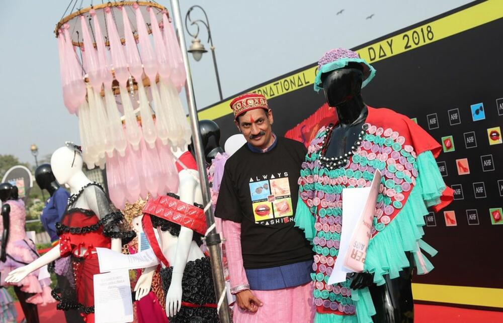 Princ Manvendra u Nju Delhiju, na obeležavanju Međunarodnog dana kondoma
