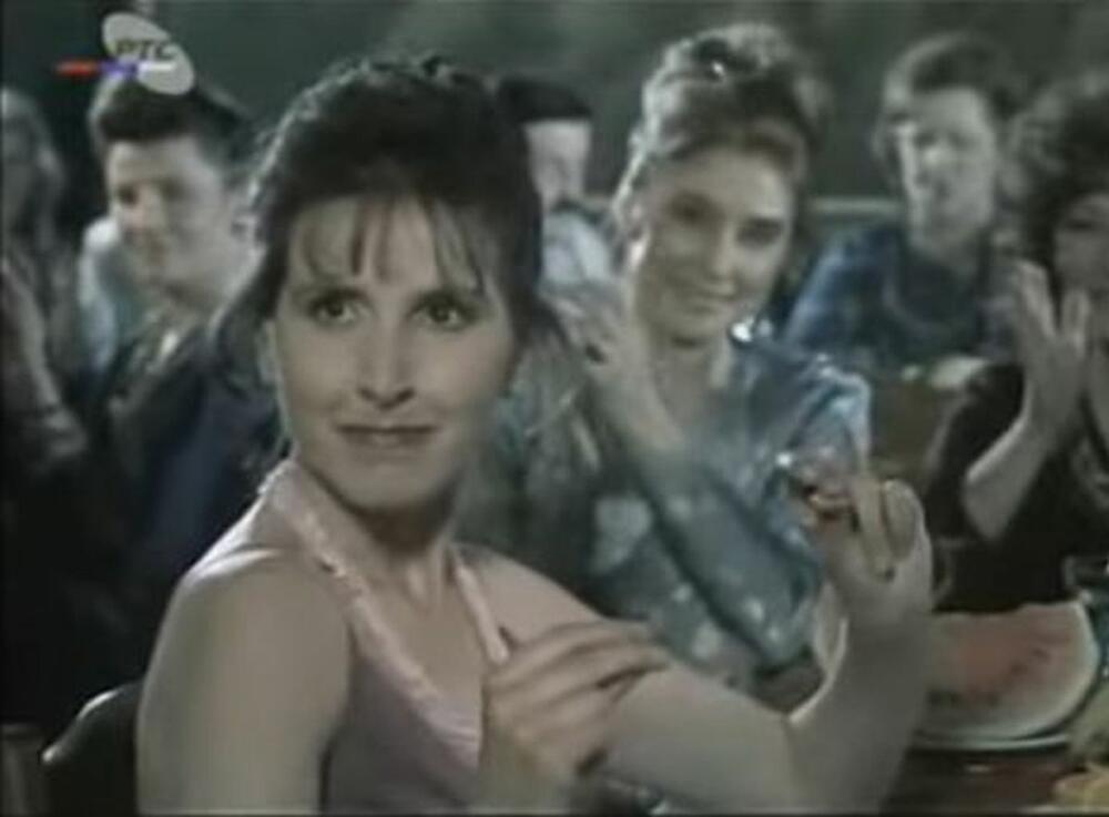 Olga Odanović u seriji "Bolji život", 1990. godine