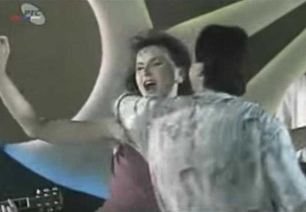 Olga Odanović u seriji "Bolji život", 1990. godine