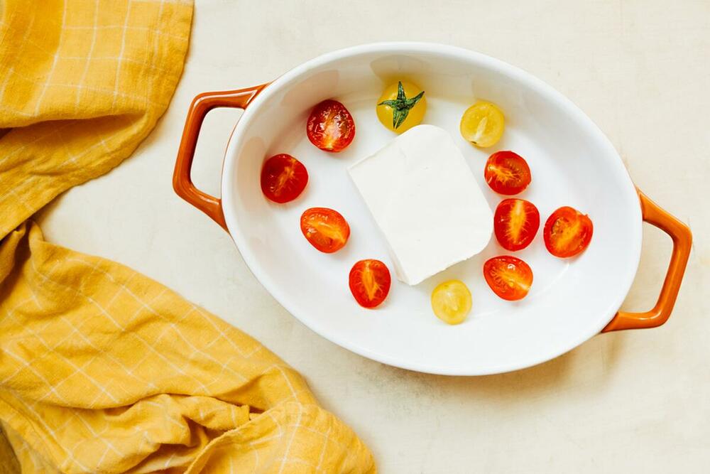 Recept za grčki saganaki sa čeri paradajzom 