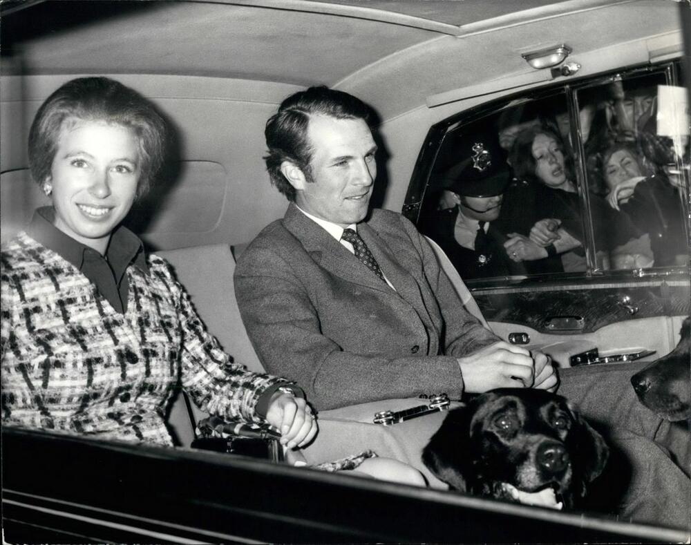 Princeza Ana i Mark Filips u automobilu 1973. godine, nekoliko meseci pre pokušaja otmice
