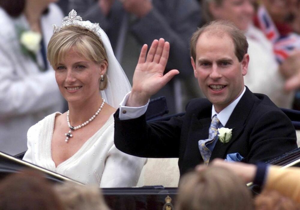 Princ Edvard sa suprugom, vojvotkinjom Sofi