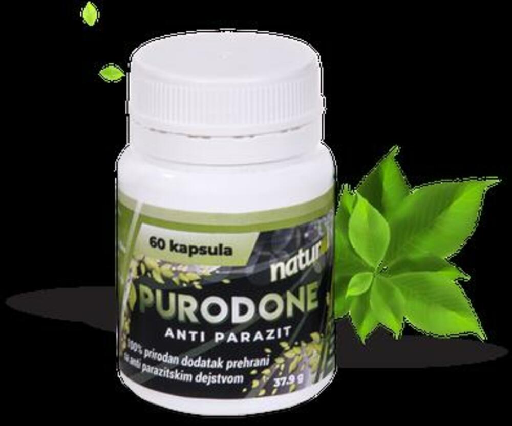 Preparat Purodone poboljšava zdravlje, štiti jetru, srce, pluća, kožu i želudac od parazita.