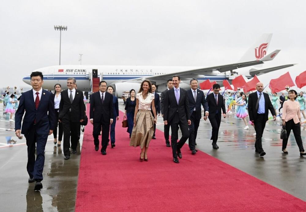 Asma i Bašar al Asad doputovali su juče u zvaničnu posetu Kini
