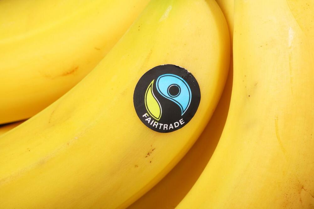 oznaka fairtrade na bananama