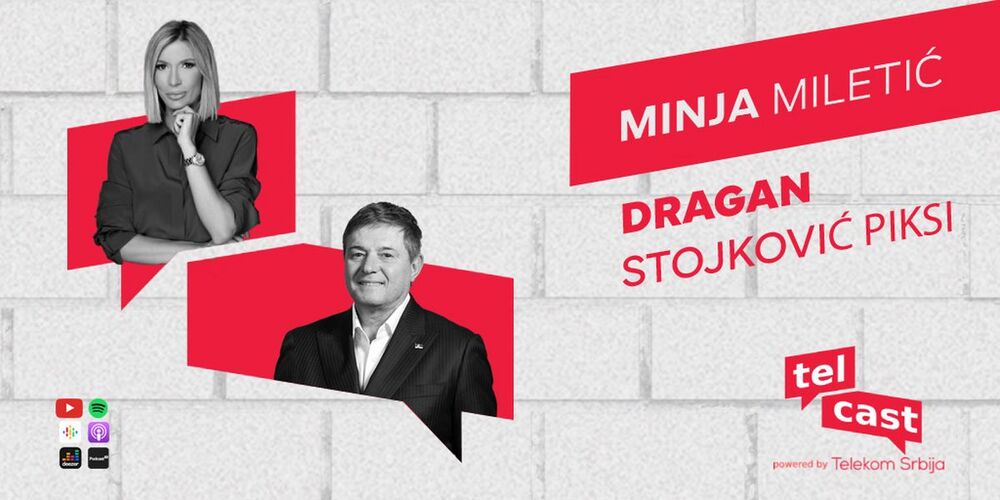 Dragan Stojković Piksi bio je gost Minje Miletić u najnovijoj epizodi podkasta Telekoma Srbija