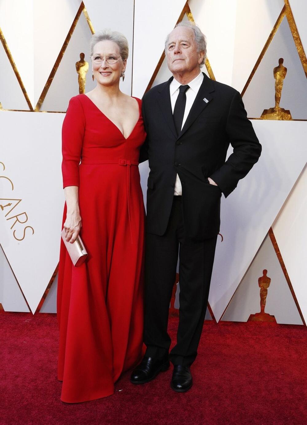 Meril Strip i njen suprug Don Gamer na 90. dodeli Oskara, u martu 2018. godine
