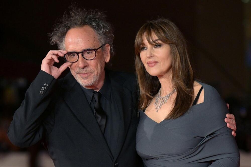 Tim Barton i Monika Beluči na 18. Filmskom festivalu u Rimu