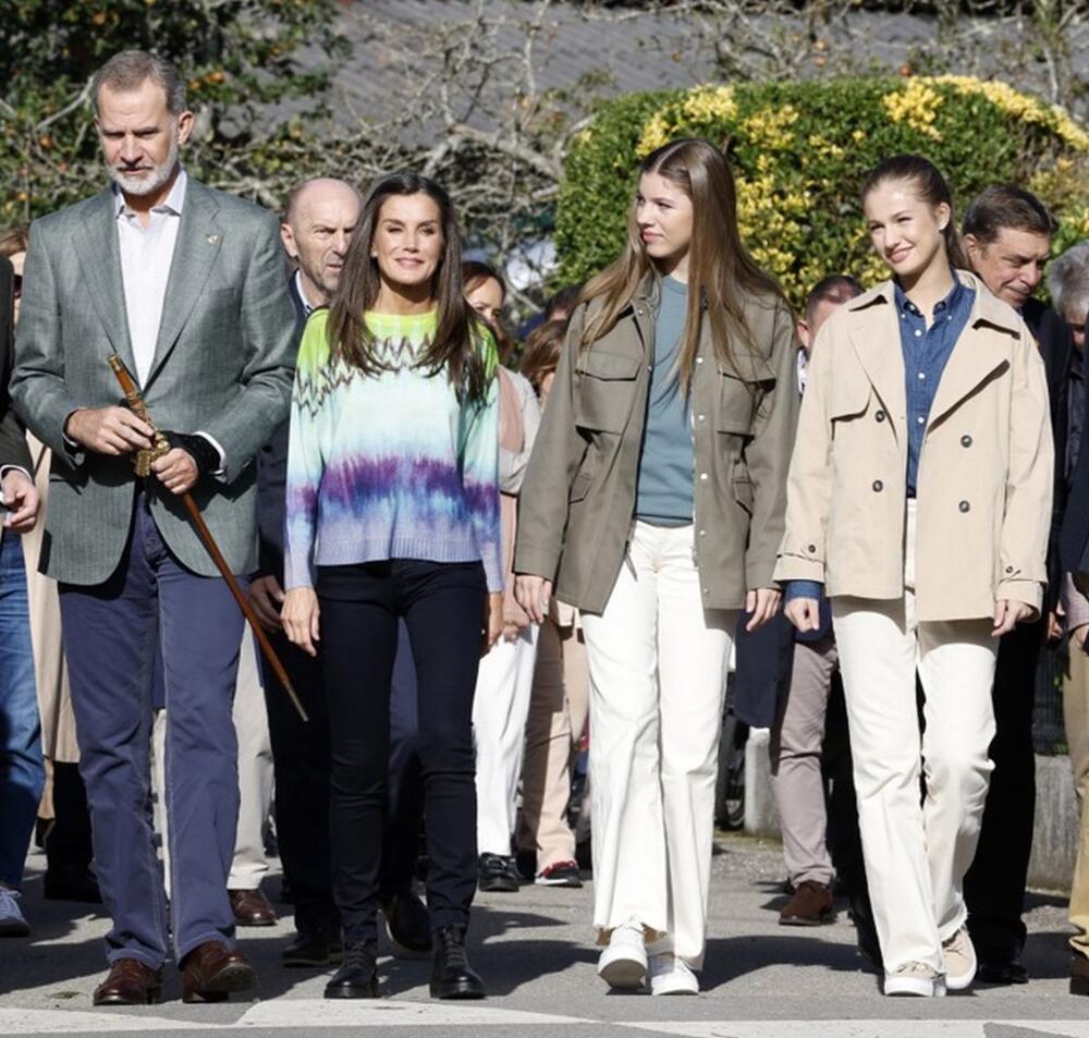 Španska kraljevska porodica posetila je Asturiju