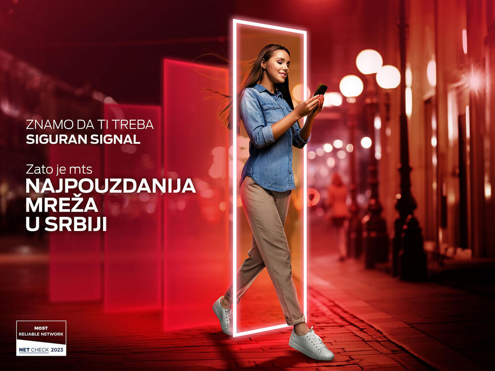 mts najpouzdanija mobilna mreža u Srbiji!