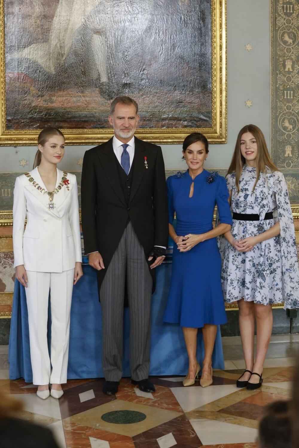 Španska kraljevska porodica na polaganju zakletve princeze Leonor